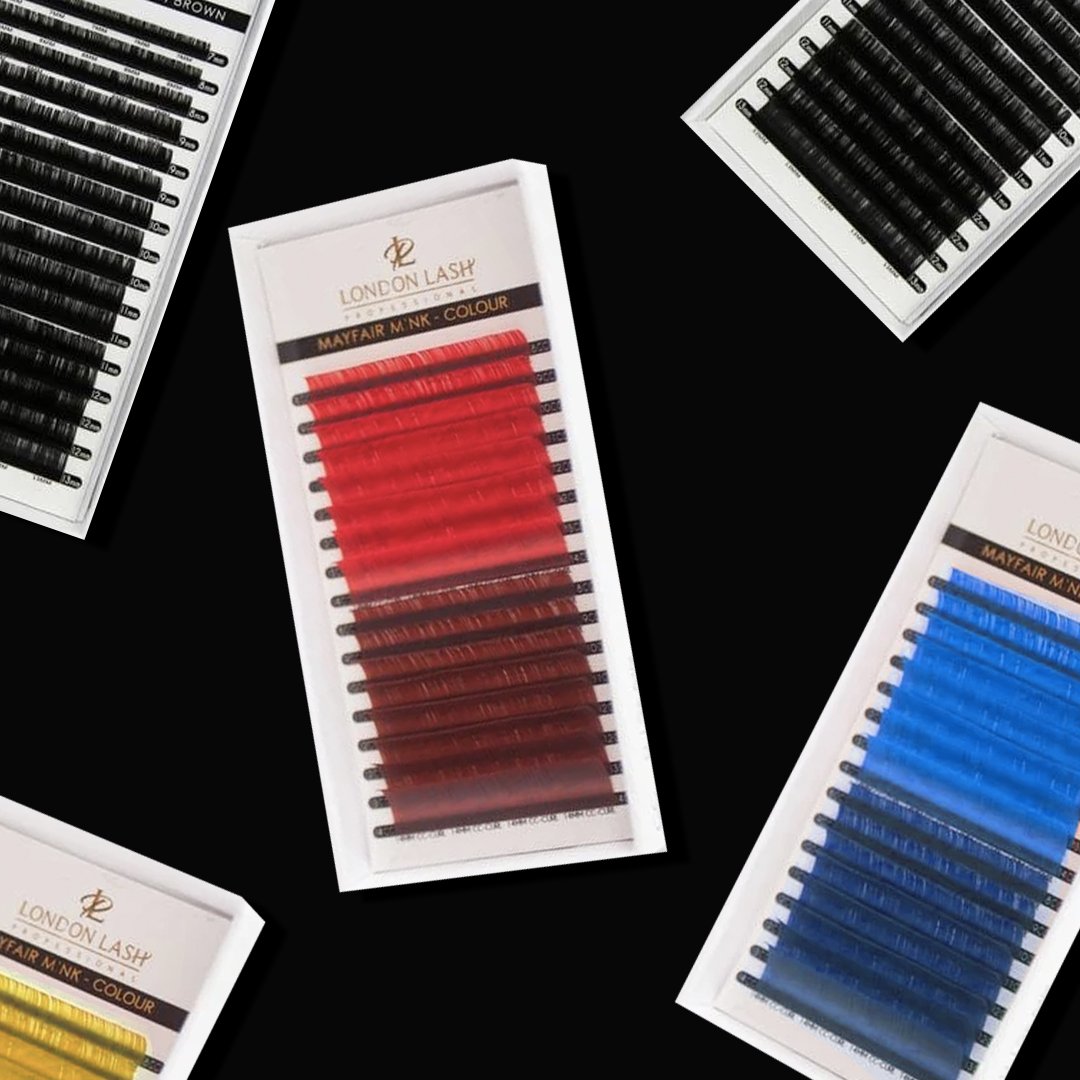 Brown & Coloured Lashes