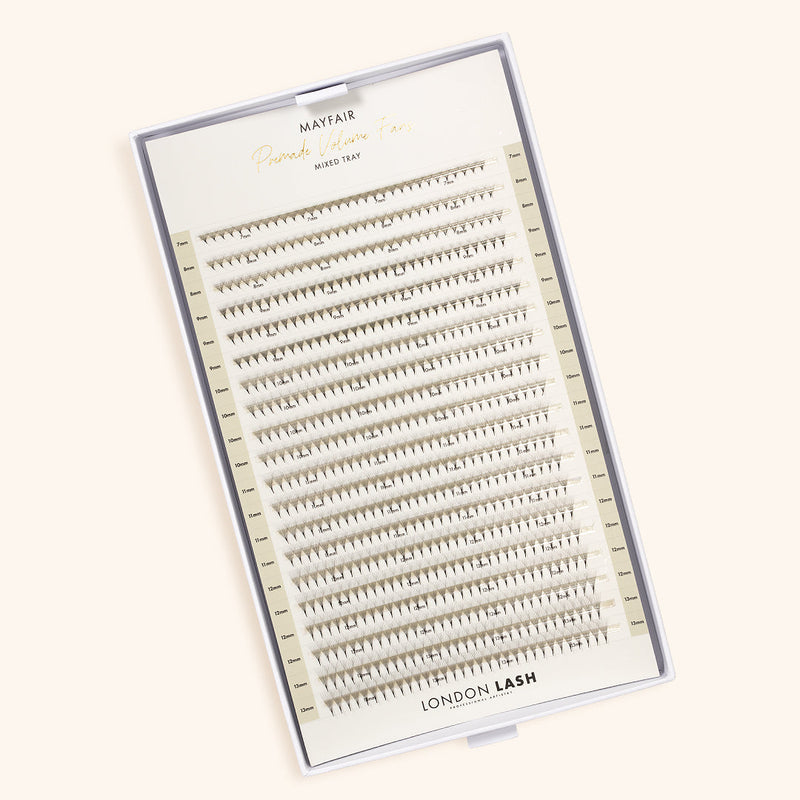 Narrow Premade/Promade Fans 12D 0.03 640 fans - Mixed Lengths