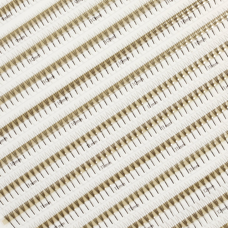 Narrow Premade/Promade Fans 3D 0.07 1000 fans - Mixed Lengths