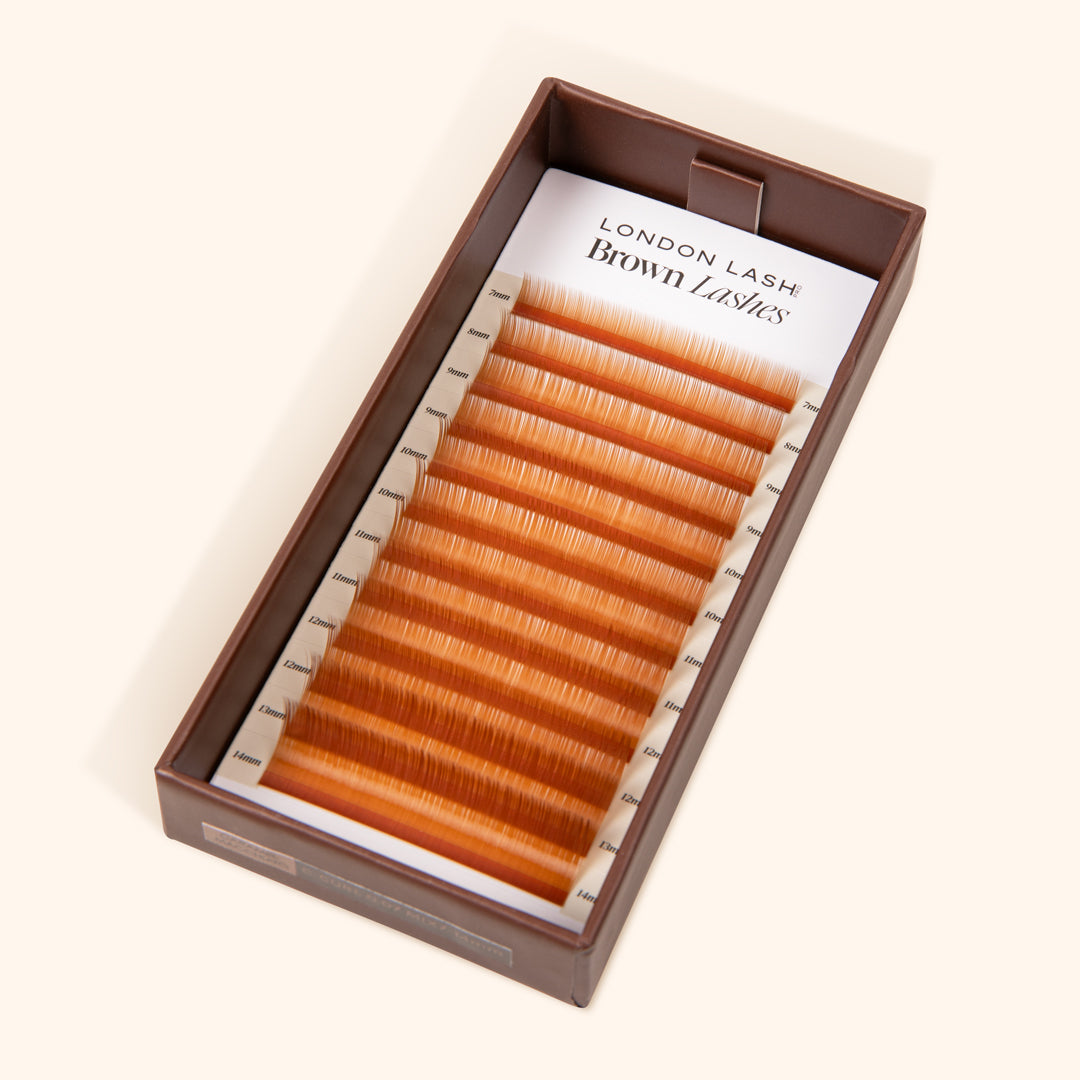 Bruine wimpers - Caramel Macchiato-collectie