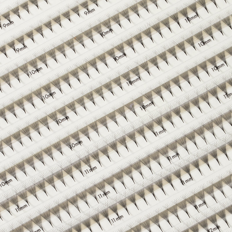 Narrow Premade/Promade Fans 10D 0.03 640 fans - Mixed Lengths