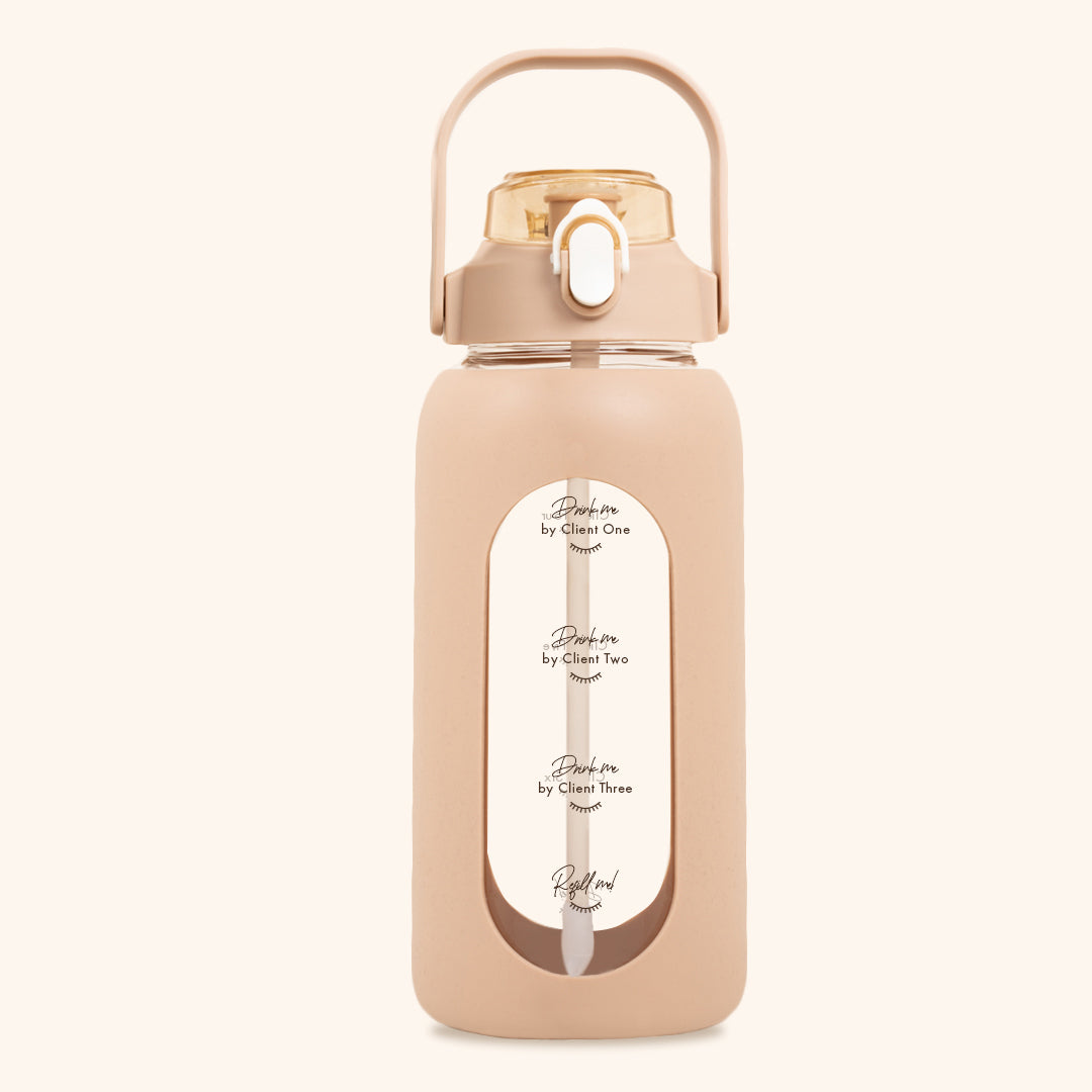 London Lash glazen waterfles