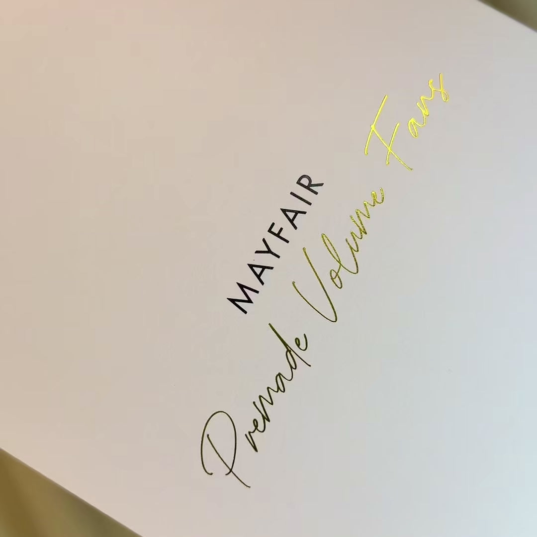 Smalle Premade/Promade Fans 6D 0,06 600 fans - Gemengde lengtes