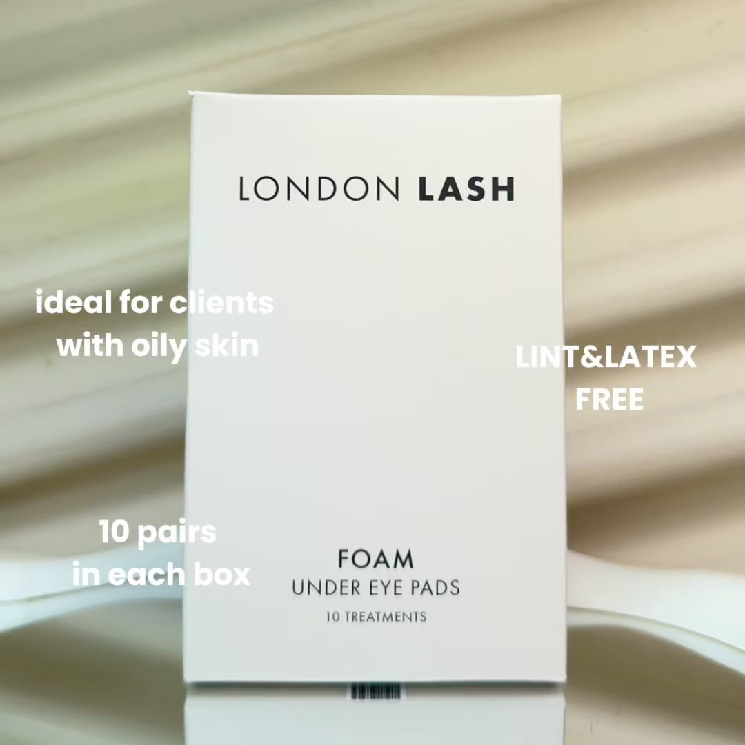 Schuimkussentjes voor onder de ogen